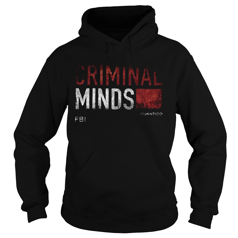 CRIMINAL MINDS SEHAVICRAL ANALYSIS QUANTICO FBI Hoodie