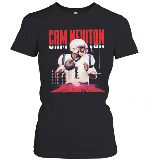 Cam Newton 1 New England Patriots Football T-Shirt Classic Women's T-shirt
