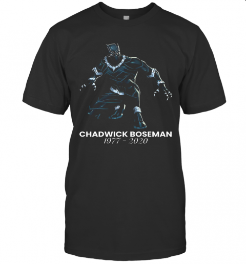 Chadwick Boseman A Tribute To King T'Challa The Black Panther T-Shirt