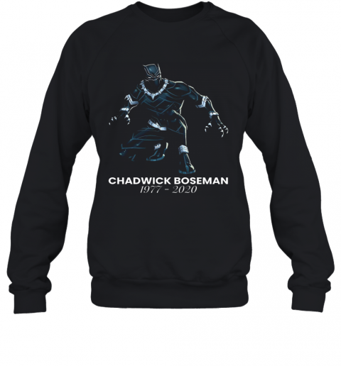 Chadwick Boseman A Tribute To King T'Challa The Black Panther T-Shirt Unisex Sweatshirt
