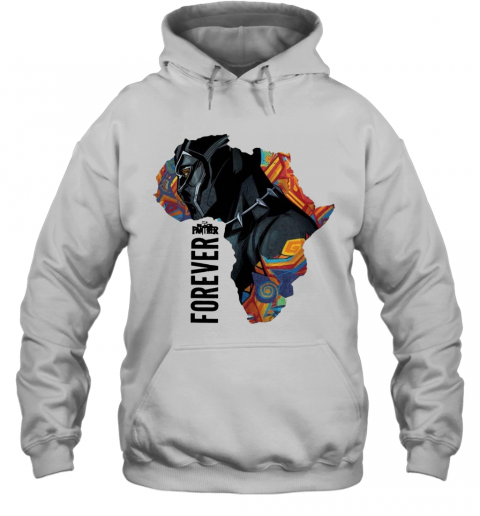 Chadwick Boseman Black Panther Forever Thank You For The Memories T-Shirt Unisex Hoodie
