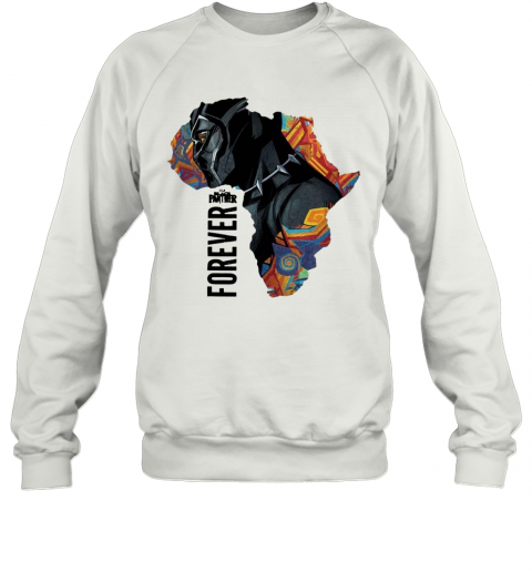 Chadwick Boseman Black Panther Forever Thank You For The Memories T-Shirt Unisex Sweatshirt