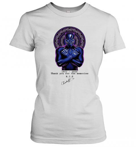 Chadwick Boseman Black Panthers Actor Passes At 43 T-Shirt Classic Women's T-shirt