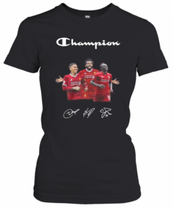 Champions Liverpool Football Club Player Signatures T-Shirt Classic Women's T-shirt