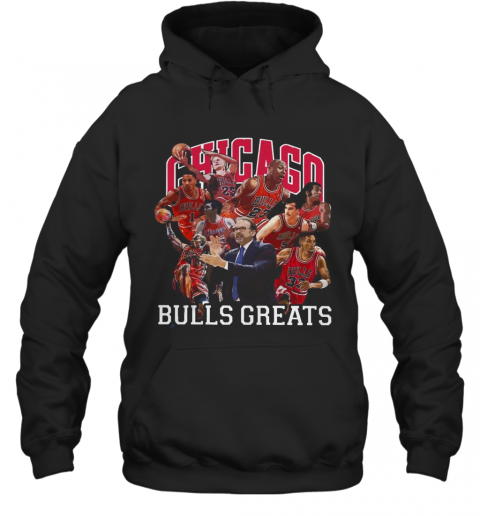 Chicago Bulls Greats T-Shirt Unisex Hoodie