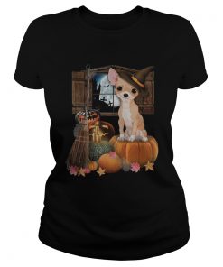 Chihuahua Witch Halloween  Classic Ladies