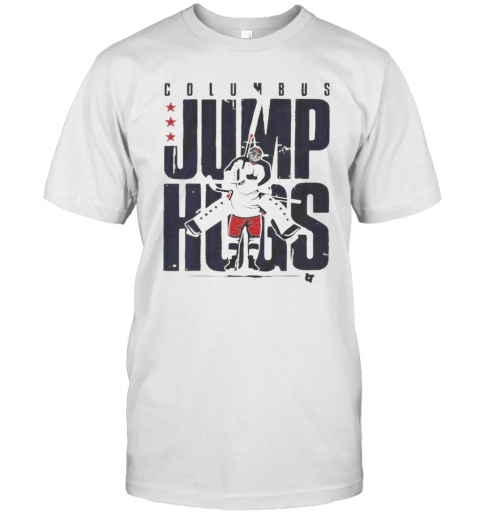 Columbus Jump Hugs Hockey T-Shirt