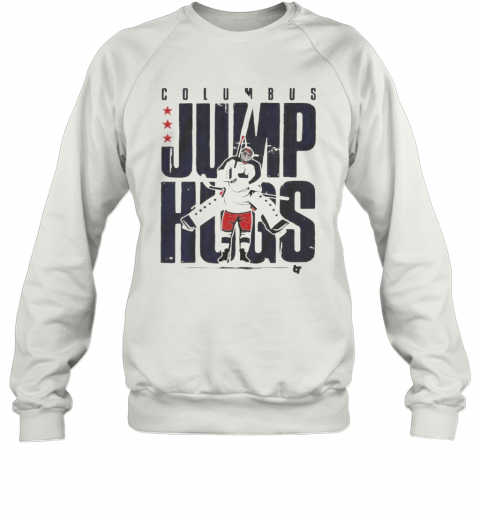 Columbus Jump Hugs Hockey T-Shirt Unisex Sweatshirt