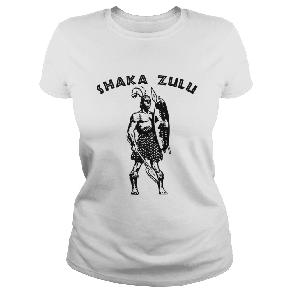Combatant native shaka zulu Classic Ladies