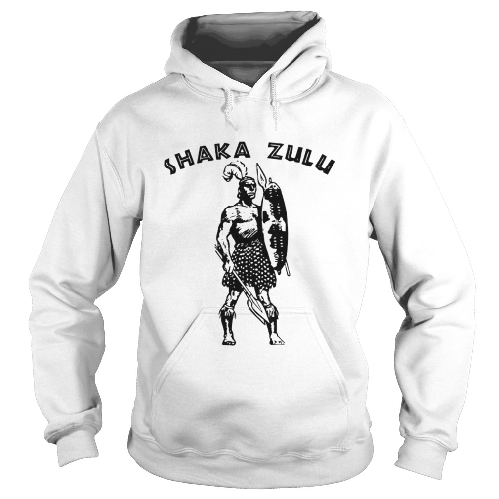 Combatant native shaka zulu Hoodie