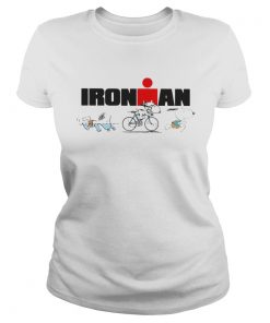 Copy Of Snoopy Ironman Sports Swimming Riding Bike And Running  Classic Ladies