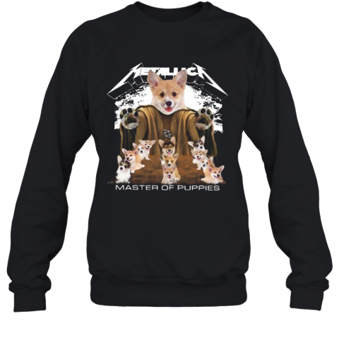 Corgi Metallica Master Of Puppies T-Shirt Unisex Sweatshirt