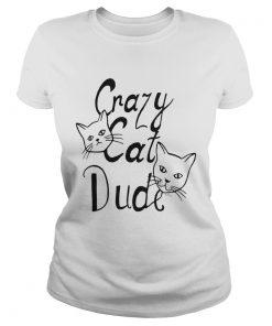 Crazy Cat Dude  Classic Ladies