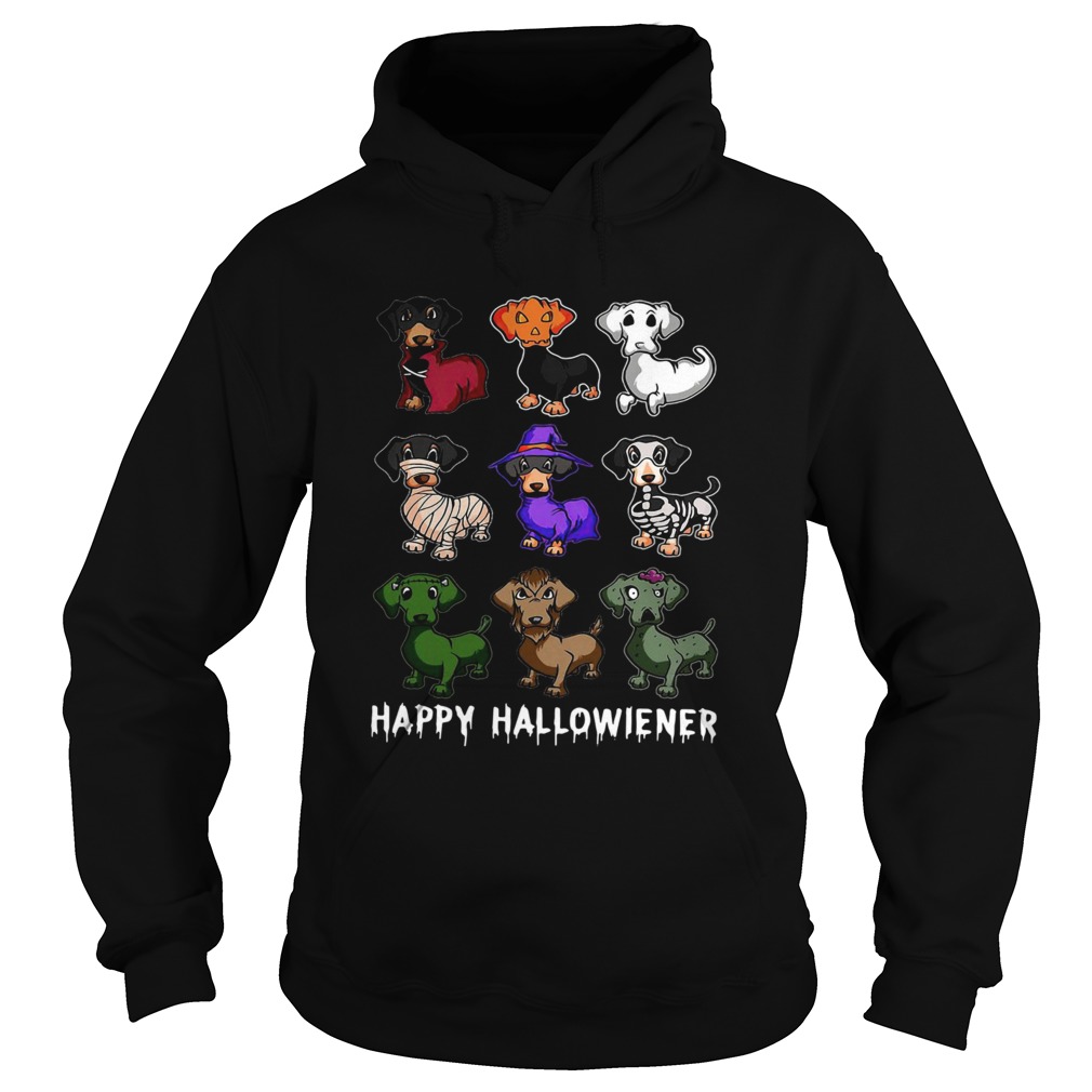 Dachshund Happy Halloween Hoodie