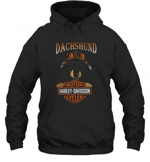 Dachshund Motor Harley Davidson Company T-Shirt Unisex Hoodie