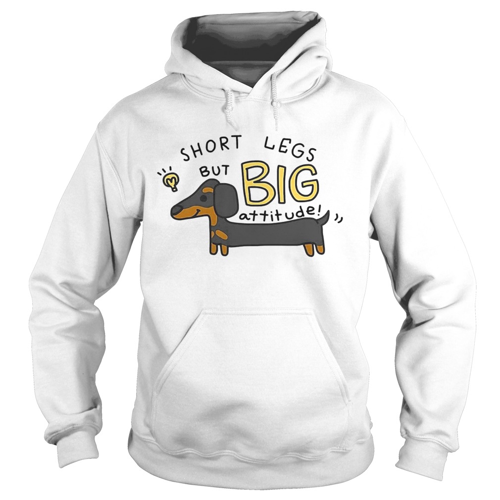 Dachshund Short Legs But Big Attitude Hoodie