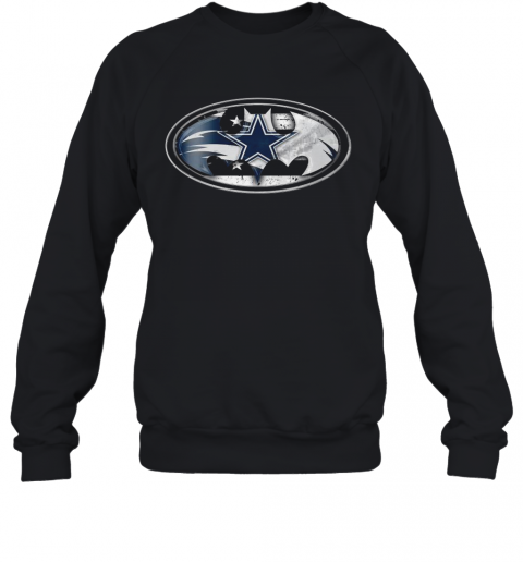 Dallas Cowboys Batman Logo T-Shirt Unisex Sweatshirt