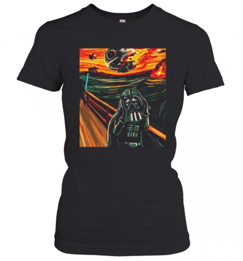 Darth Vader Scream Star Wars Art T-Shirt Classic Women's T-shirt
