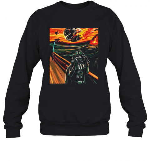 Darth Vader Scream Star Wars Art T-Shirt Unisex Sweatshirt