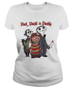 Ded Dedd N Deddy Freddy Krueger Jason Voorhees Michael Myers  Classic Ladies