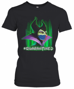 Disney Maleficent Mask Quarantined Coronavirus T-Shirt Classic Women's T-shirt