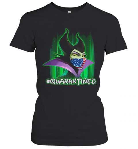 Disney Maleficent Mask Quarantined Coronavirus T-Shirt Classic Women's T-shirt