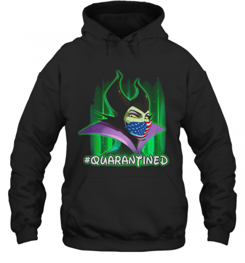 Disney Maleficent Mask Quarantined Coronavirus T-Shirt Unisex Hoodie