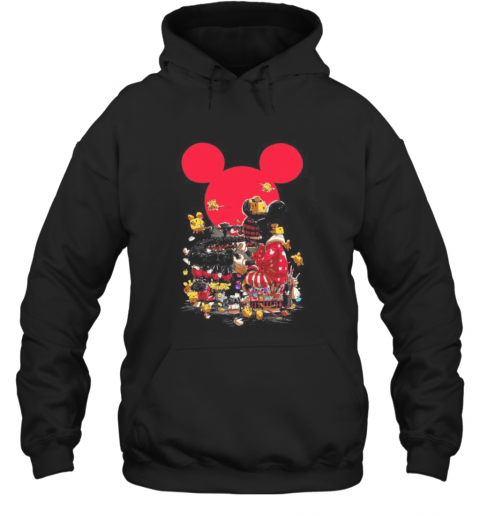 Disney Mickey Mouse Balloon T-Shirt Unisex Hoodie