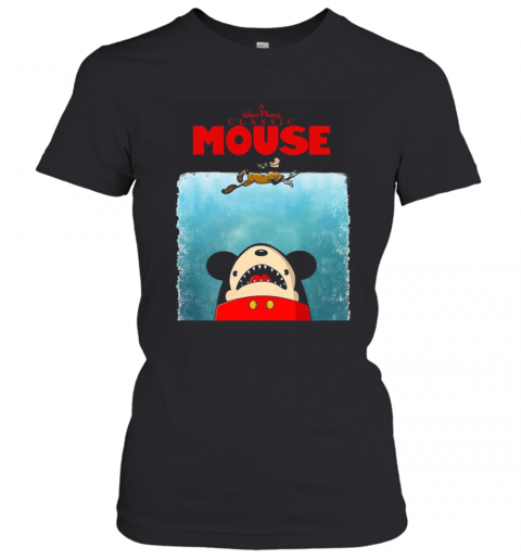 Disney Mickey Mouse Shark Wolt Fistep T-Shirt Classic Women's T-shirt