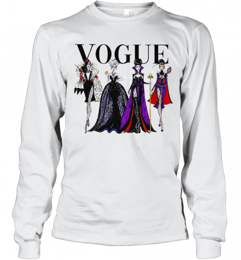 Disney Villains Vogue T-Shirt Long Sleeved T-shirt