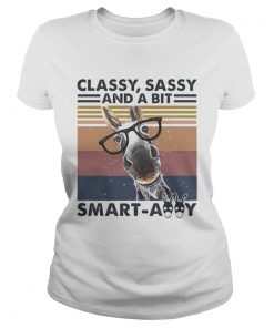 Donkey classy sassy and a bit smartassy vintage retro  Classic Ladies