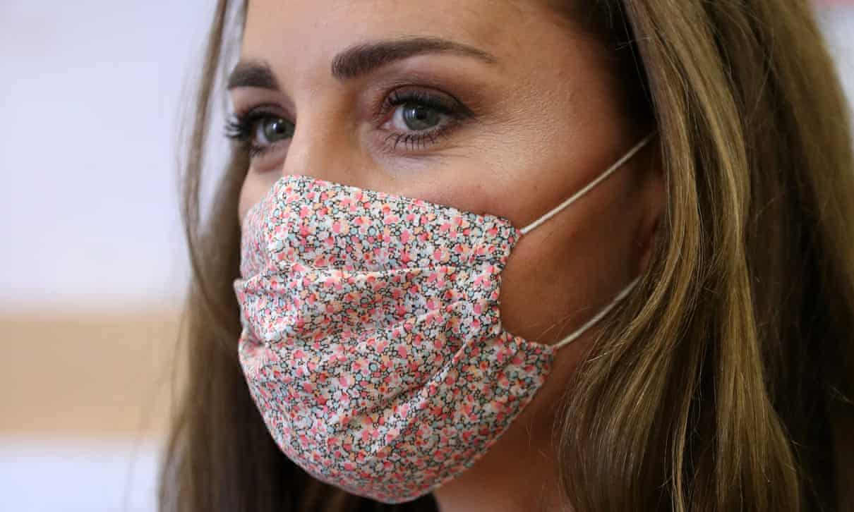 Duchess of Cambridge floral mask prompts face covering to sell out