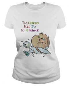 Duck mask the pigeon has to go to school  Classic Ladies