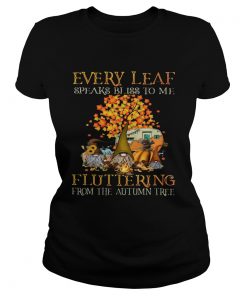 EVERY LEAF SPEAKS BLISS TO ME FLUTTERING FROM THE AUTUMN TREE CAMPING  Classic Ladies