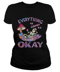 EVERYTHING IS GONNA BE OKAY MUSHROOM SKULL  Classic Ladies