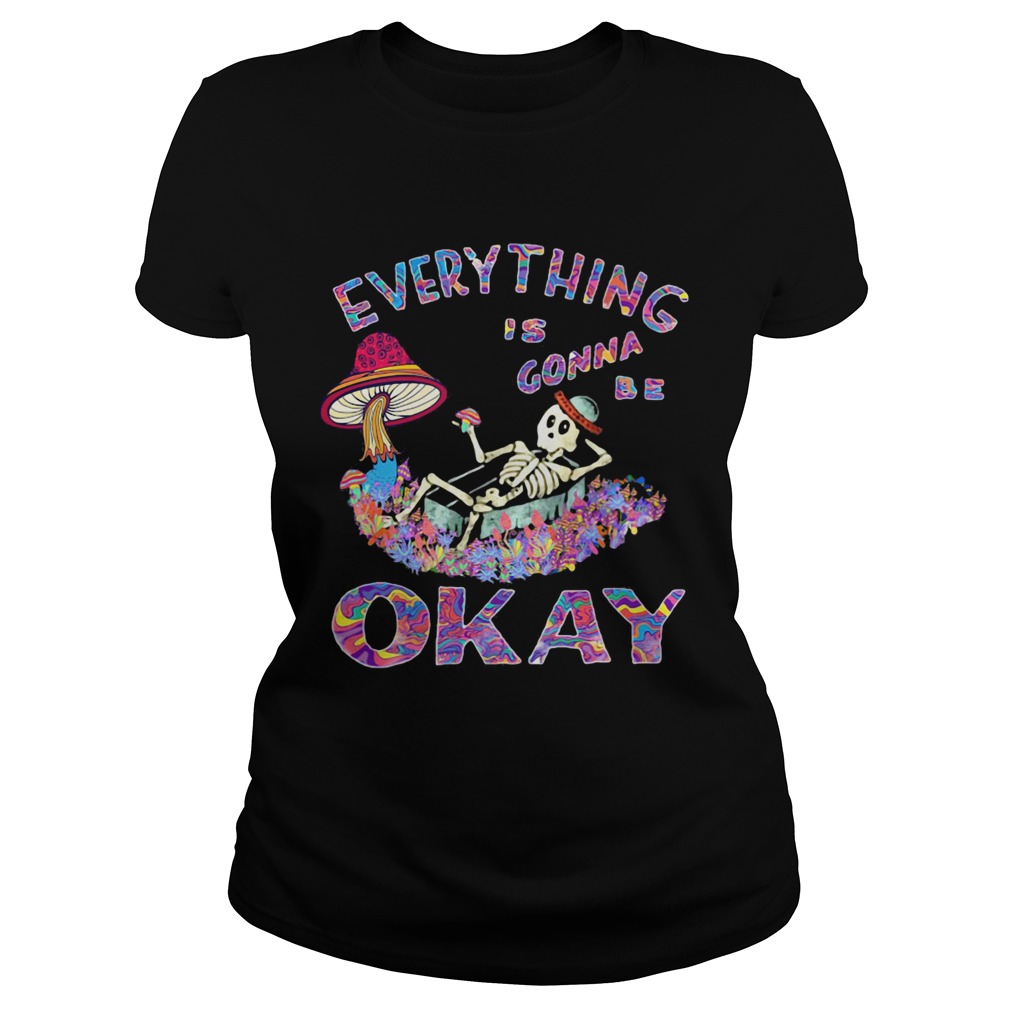EVERYTHING IS GONNA BE OKAY MUSHROOM SKULL Classic Ladies