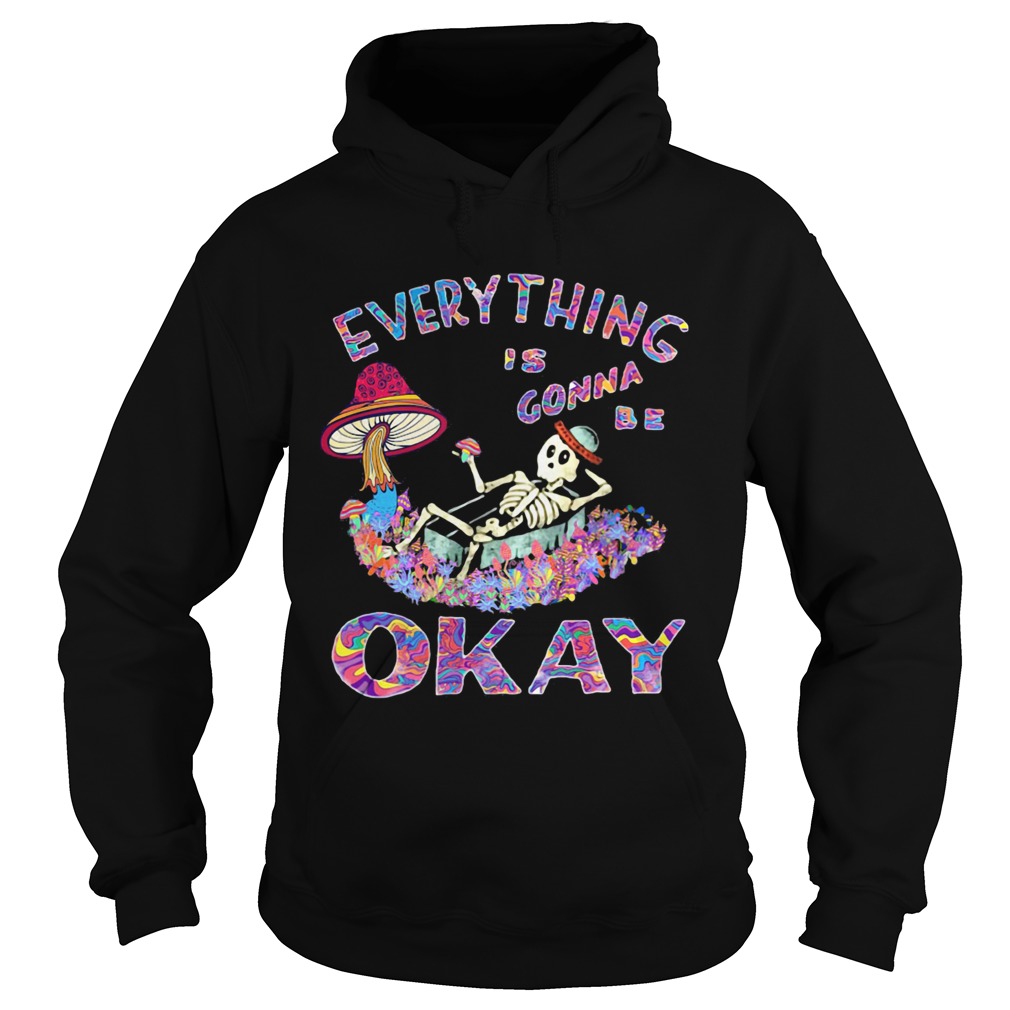 EVERYTHING IS GONNA BE OKAY MUSHROOM SKULL Hoodie