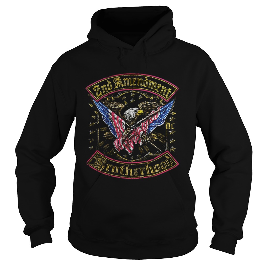 Eagles 2nd amendment brotherhood american flag Hoodie