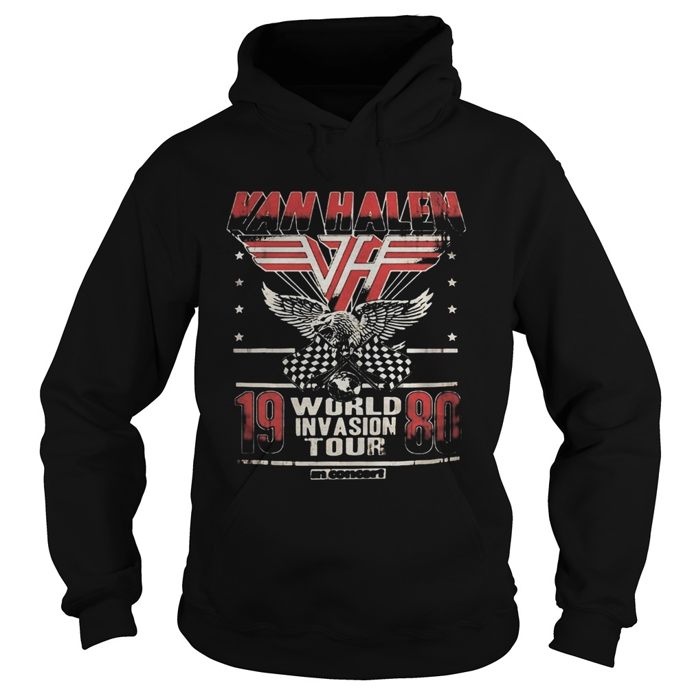 Eagles van halen 1980 world invasion tour Hoodie