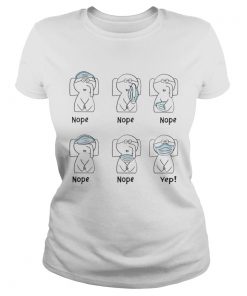 Elephant Right Way To Wear A Mask  Classic Ladies