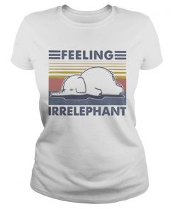 Elephant feeling irrelephant vintage retro  Classic Ladies