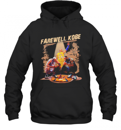 Farewell Kobe Bryant Michael Jordan And Lebron James T-Shirt Unisex Hoodie