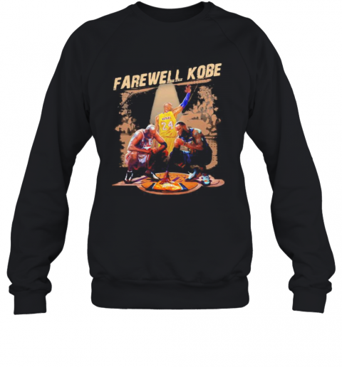 Farewell Kobe Bryant Michael Jordan And Lebron James T-Shirt Unisex Sweatshirt