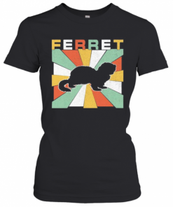 Ferret Vintage Retro T-Shirt Classic Women's T-shirt