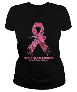 Fight like the patriots breast cancer awareness  Classic Ladies