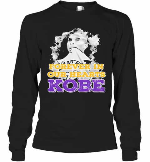 Forever In Our Hearts Kobe Bryant T-Shirt Long Sleeved T-shirt 