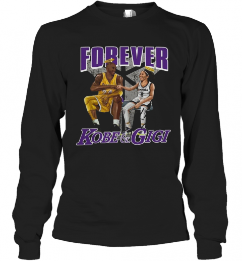 Forever Kobe And Gigi Signature T-Shirt Long Sleeved T-shirt 