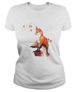 Fox Watercolor  Classic Ladies