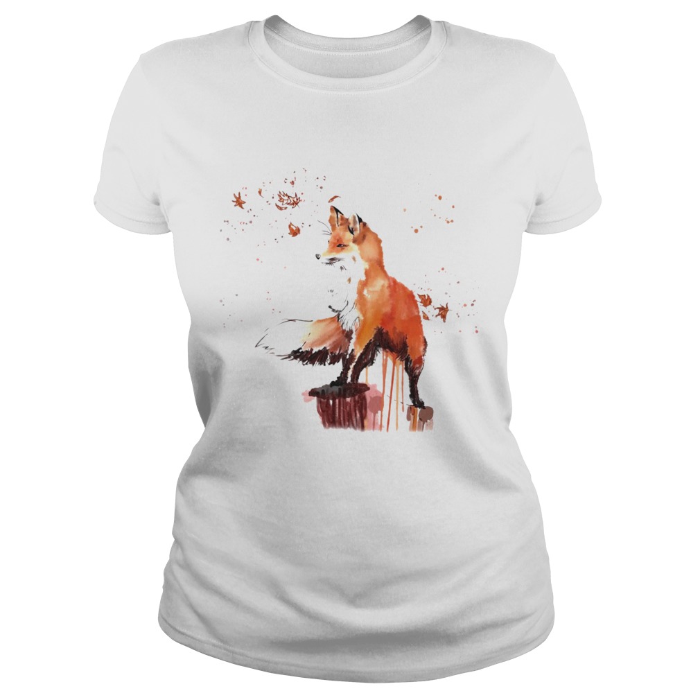 Fox Watercolor Classic Ladies