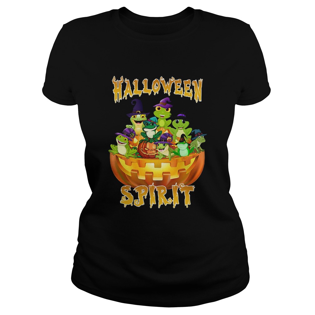 Frogs Halloween Spirit Classic Ladies
